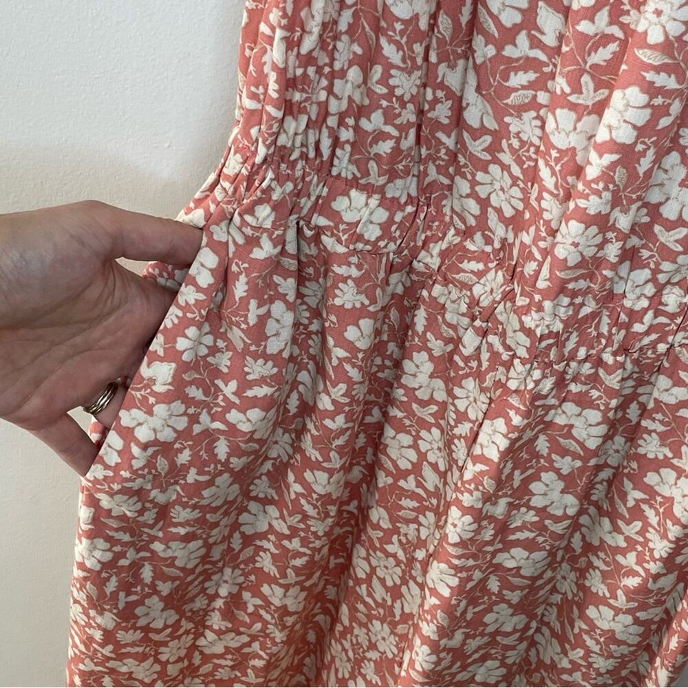 Faherty Renata Floral Jumpsuit Size M - Picture 7 of 10
